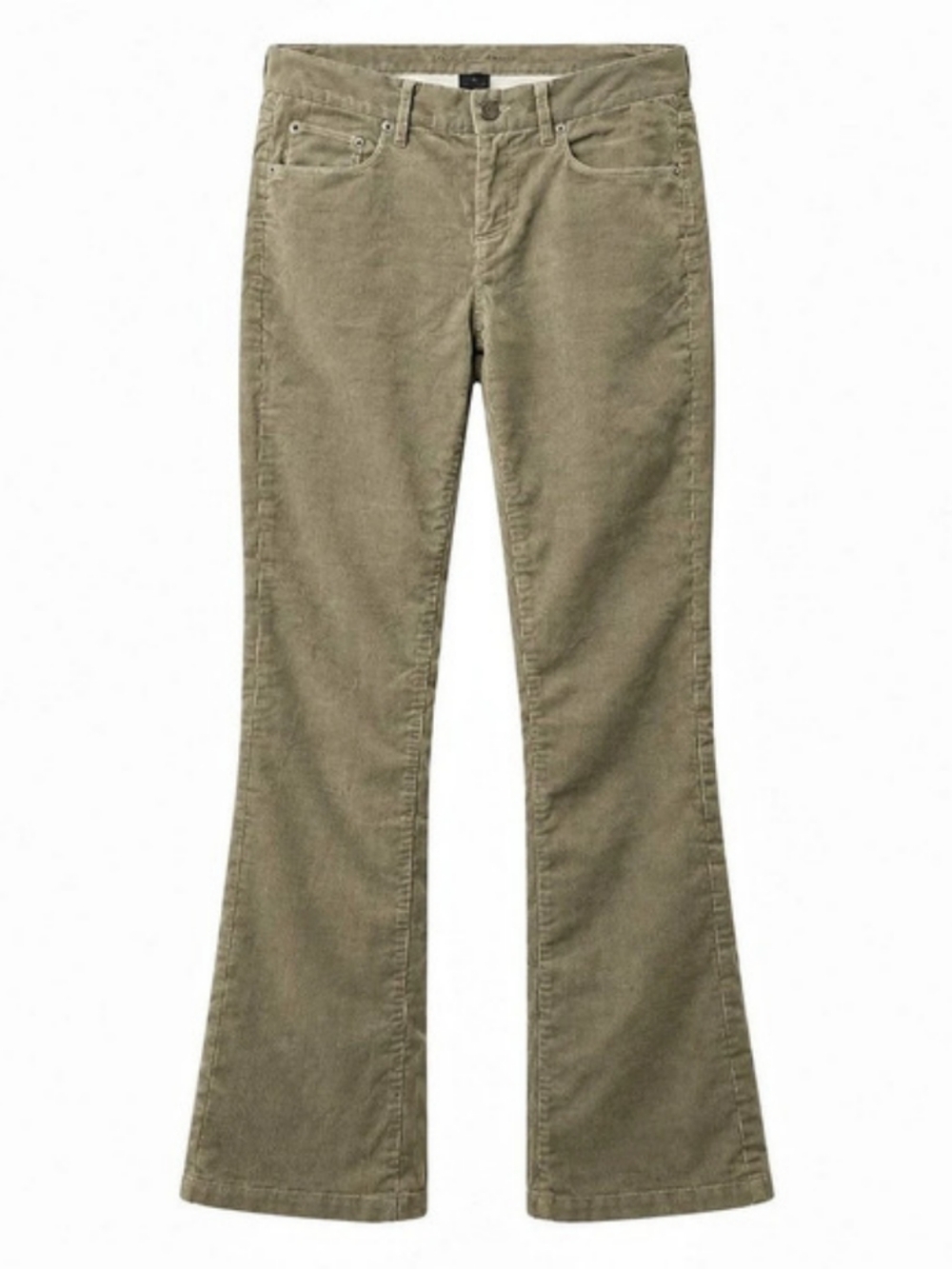 Ralph Lauren Black Label Olive Corduroy Flare Pants – Size 4